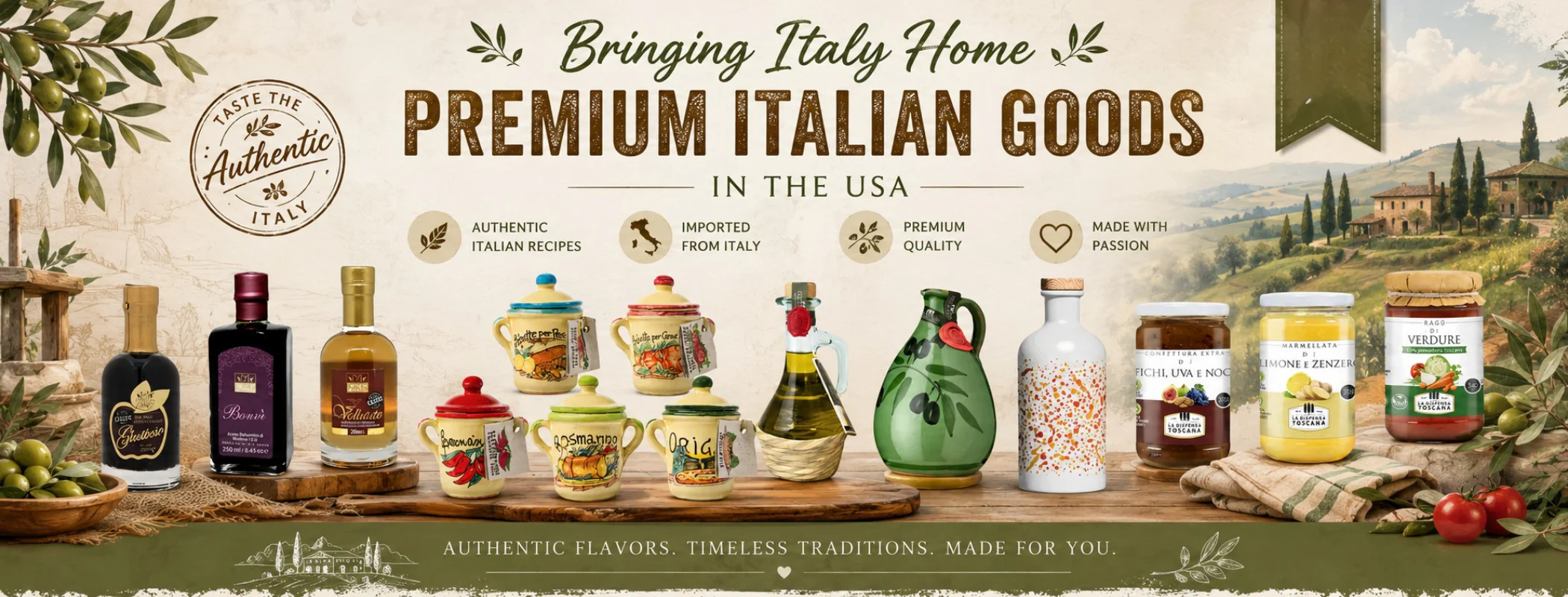 Authentic Italy, Delivered To You